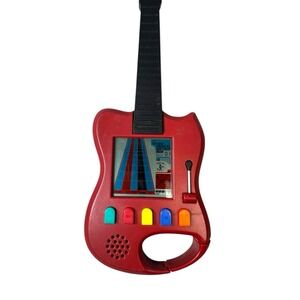 GUITAR‎ HERO Handheld Electronic Game Carabiner 2007 BFI 1664 Travel Pocket Size